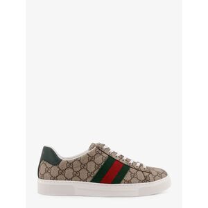 Gucci Men Ace Supreme Gg Fabric Low-Top Sneakers